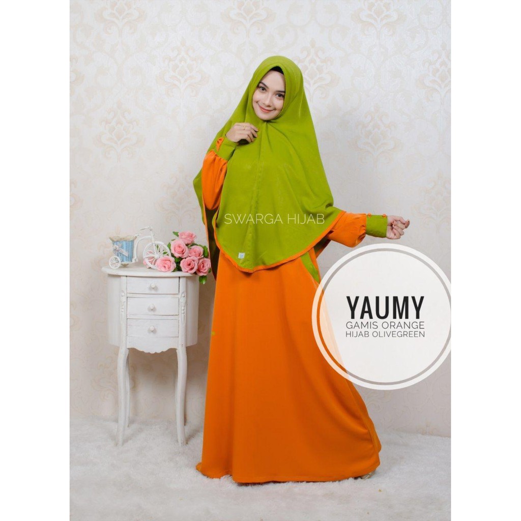 gamis yaumy/gamis cantik/gamis muslimah/adzkia hijab syari/gamis adzkia/adzkia hijab syari
