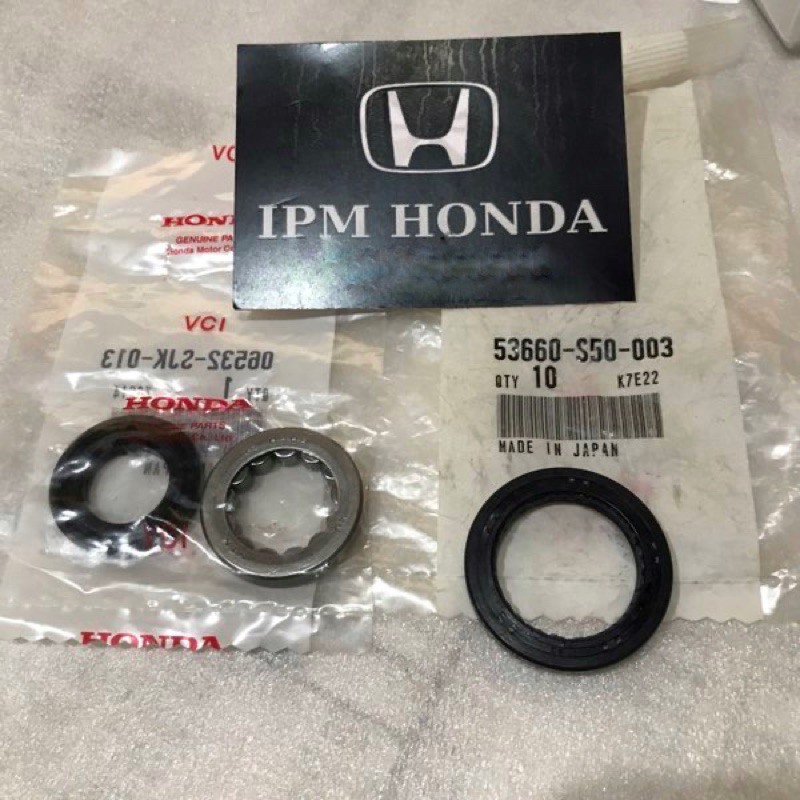 Original Seal Sil Pinion Rack Stir Stiur Steer Power Steering Honda Accord Cielo CK2 S84 S86 CM5 CP2 Civic ES VTIS Century FD FD1 CRV GEN 1 RD1 GEN 2 RD4 RD5 GEN 3 RE1 Stream 1700cc 2000cc Odyssey RA6 RA8 City Z Persona