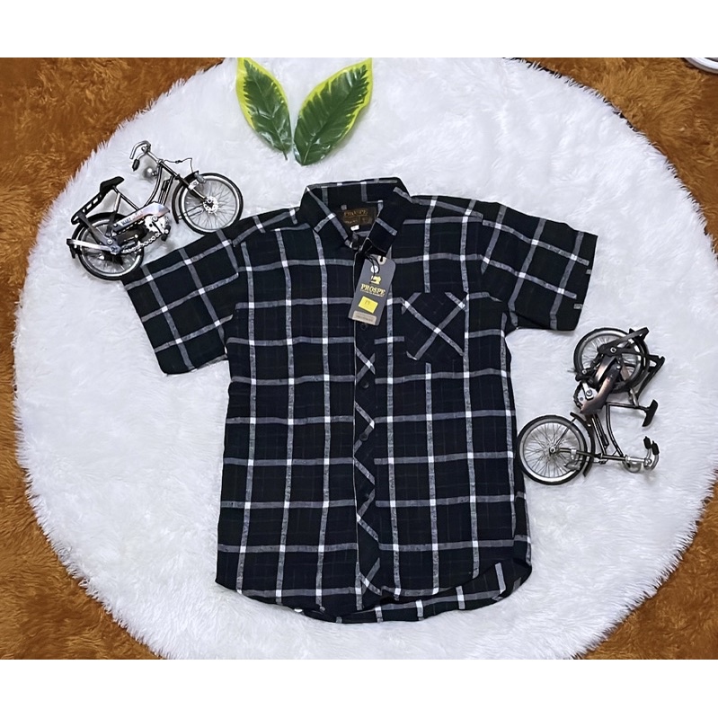 baju kemeja anak cowok 9-10 tahun