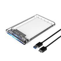 ORICO HDD SSD Enclosure 2.5 Inch USB 3.0 - TRANSPARAN