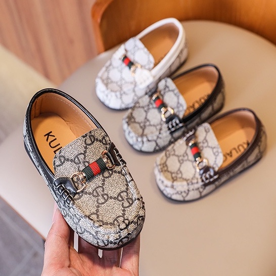 Sepatu Formal Anak Laki Laki Sepatu Kulit Pantofel Import code GG size 21 - 30