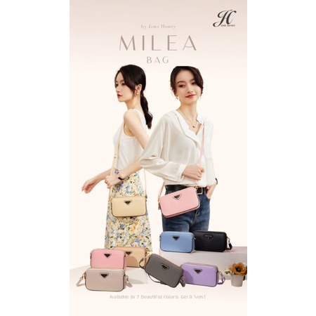 Milea mini bag Jims Honey Original Tas Selempang wanita tas hp mini pouch realpic cod milea plus box