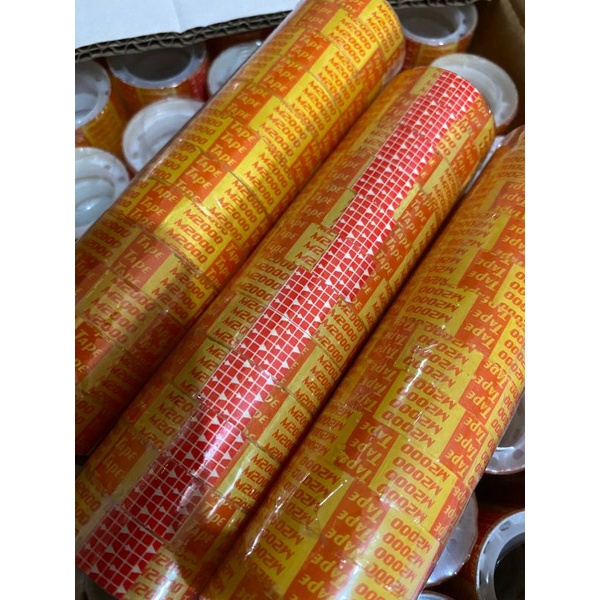 

(12pcs)isolasi kado bening
