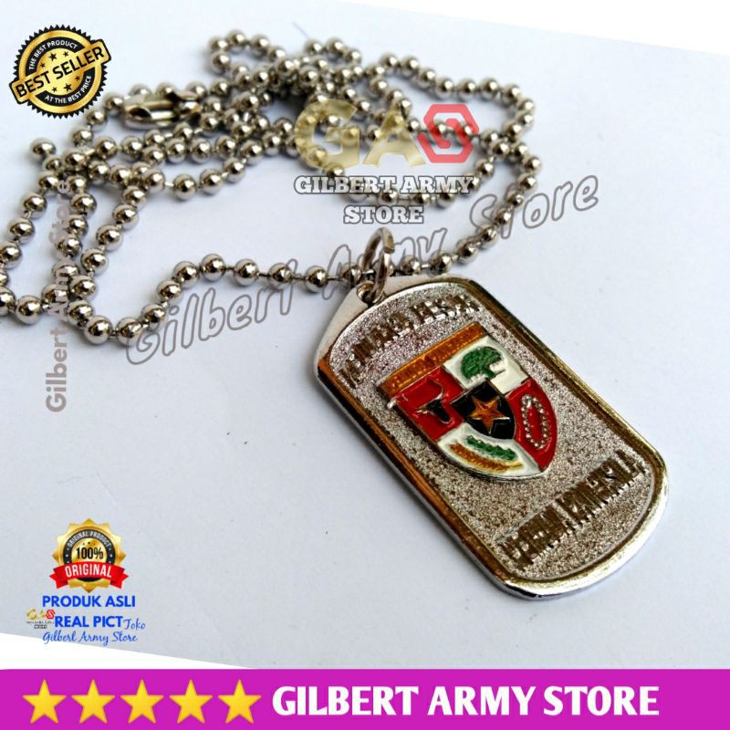 Kalung Pemuda Pancasila Cor Murah Grosir Kalung Dogtag Pria Army Gilbert Army Store Kalung Korea