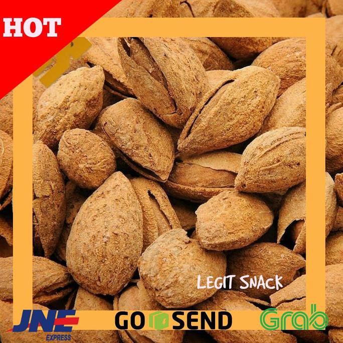 

500Gr Kacang Almond Roasted ( Almon Panggang ) Usa Grosir Murah Lowienjan24