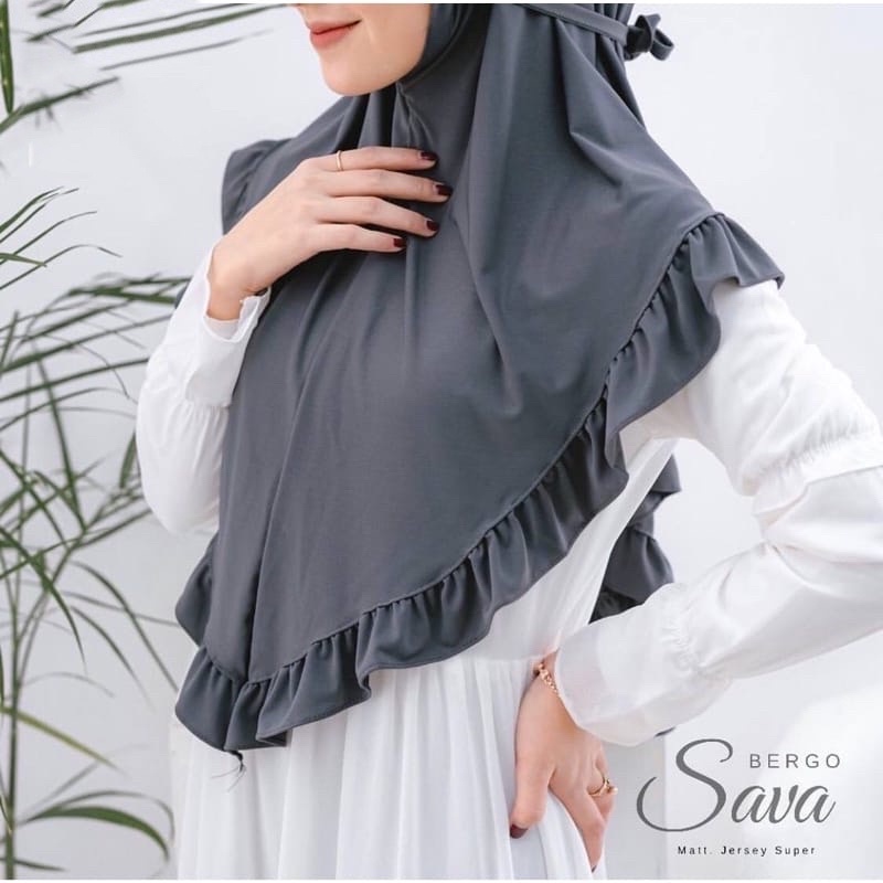 SAVA MARYAM HIJAB BERGO INSTAN JERSEY