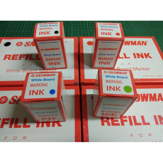 

Promo Awal tahun Isi Refill Tinta Spidol White Board BG-12 SNOWMAN - WBI-20 Big Sale