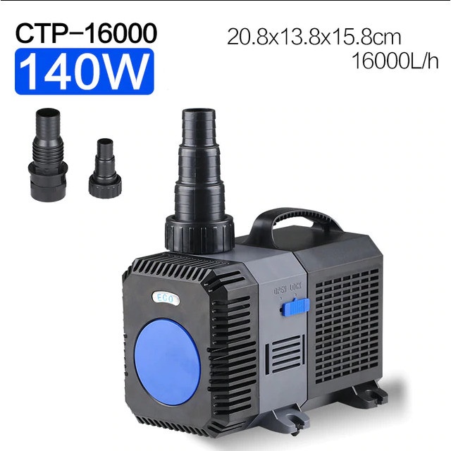 CTP-16000 CTP16000 Sunsun 140w Submersible Pompa Air Aquarium Kolam