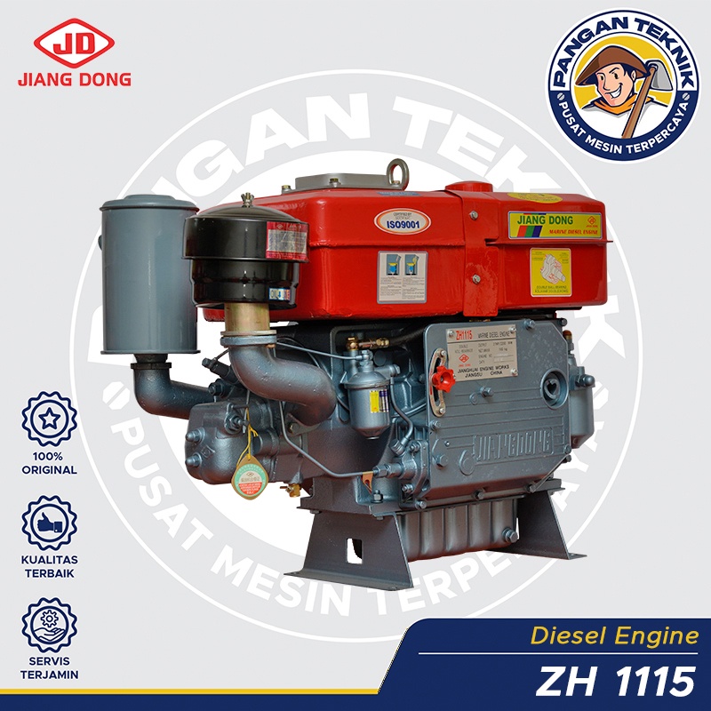 MESIN DIESEL JIANG DONG | ZH 1115 | MESIN DIESEL 24 PK
