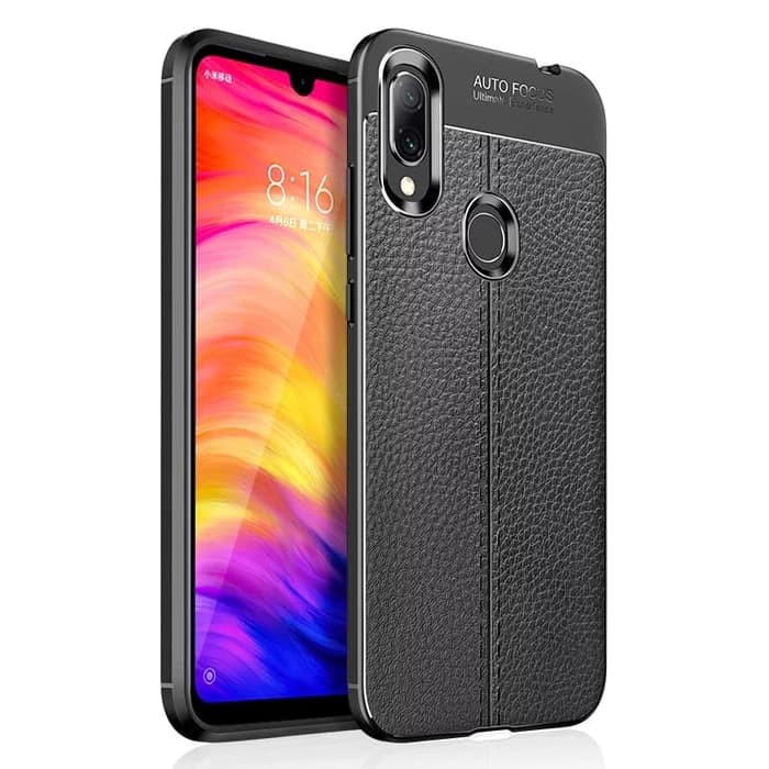 Autofocus Vivo Y91 Y93 Y95 Y91c Y1s Y17 Silikon Case Softcase Jelly Hitam Black Auto focus