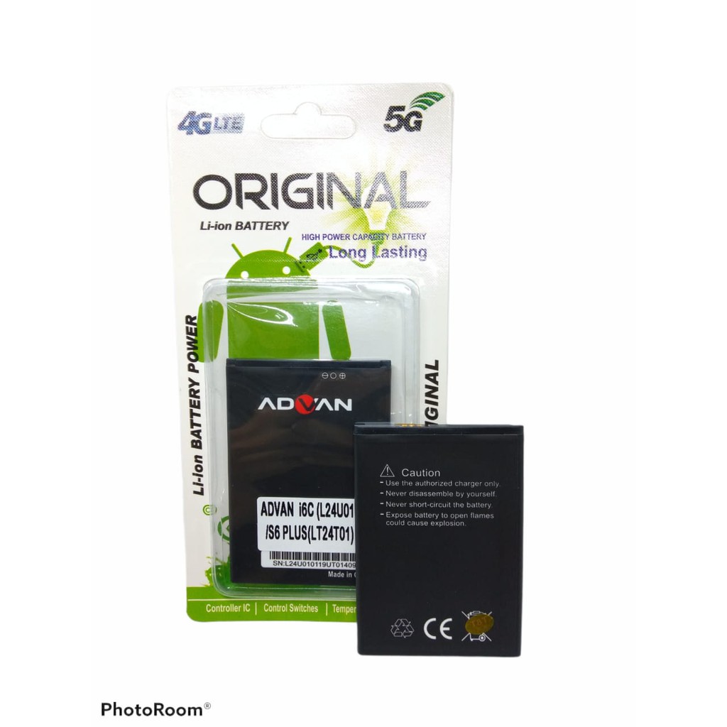 BATERAI ADVAN  I6C L24U01 /S6PLUS LT24T01 BATERAI ORIGINAL ADVAN I6C/S6PLUS