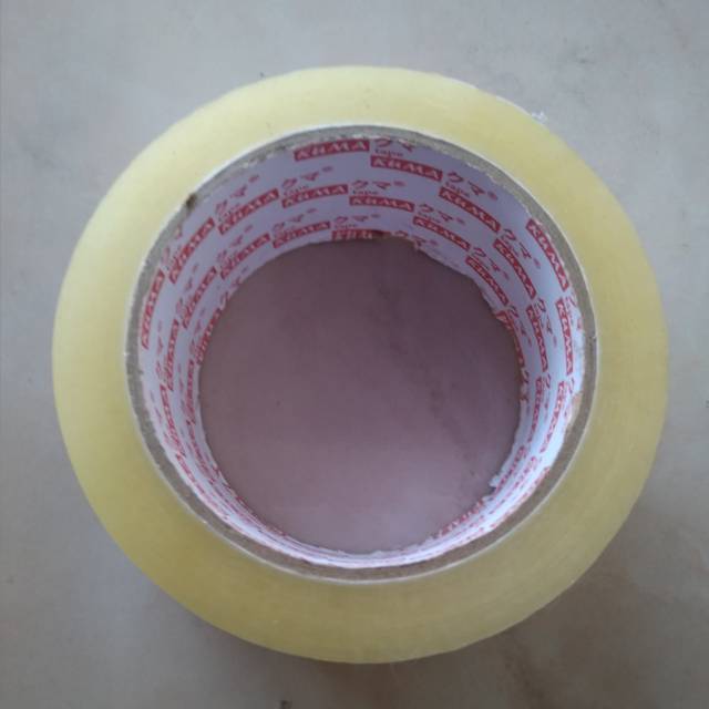 

Lakban bening 2 inc 100 yard