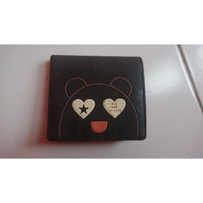 Dompet lipat hitam naughty