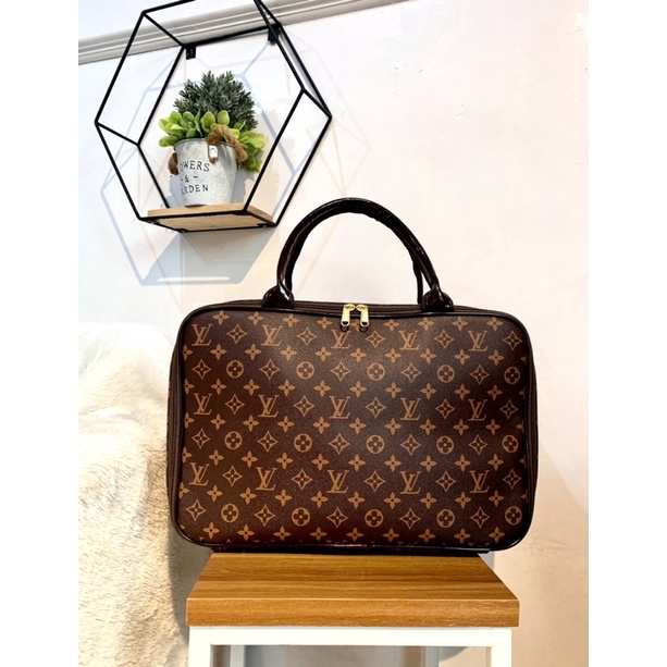 TAS KOPER TAS TRAVEL TAS KOPER MINI TAS POLOS  LV LOUIS VUITTON MONOGRAM