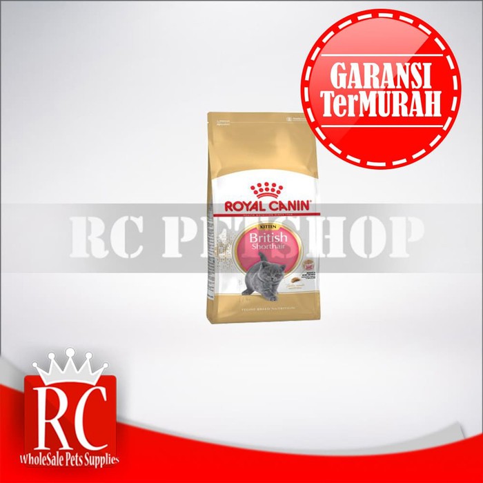 cat food / makanan kucing royal canin kitten british shorthair 400 gr