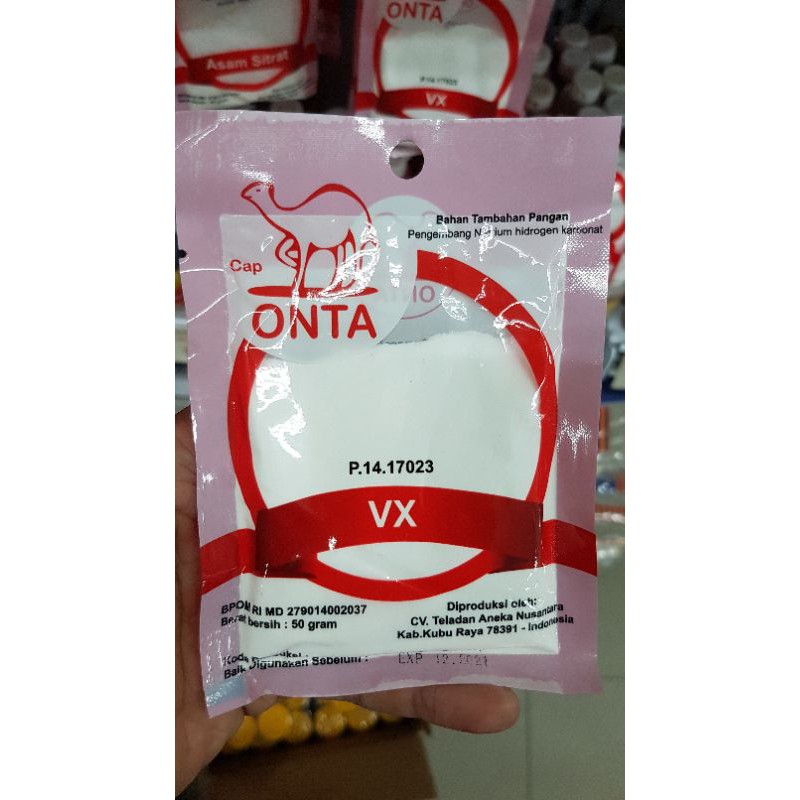 

VX cap onta 50 gr