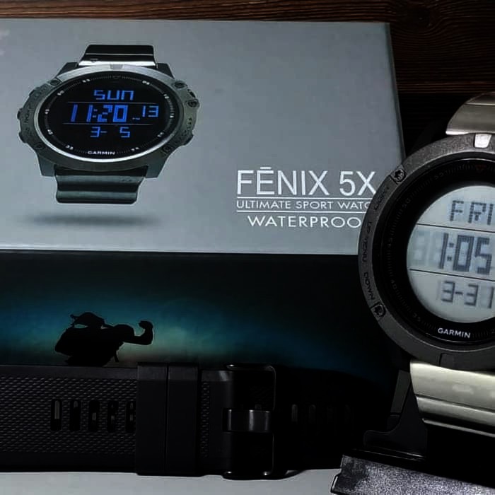 Jam Tangan Pria Jam Tangan Digital Pria Jam Tangan Sport Pria Garmin Fenix 5X