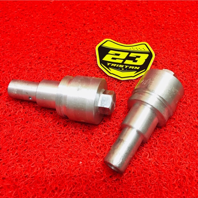 Peninggi shock depan KLX BF Dan DTRACKER