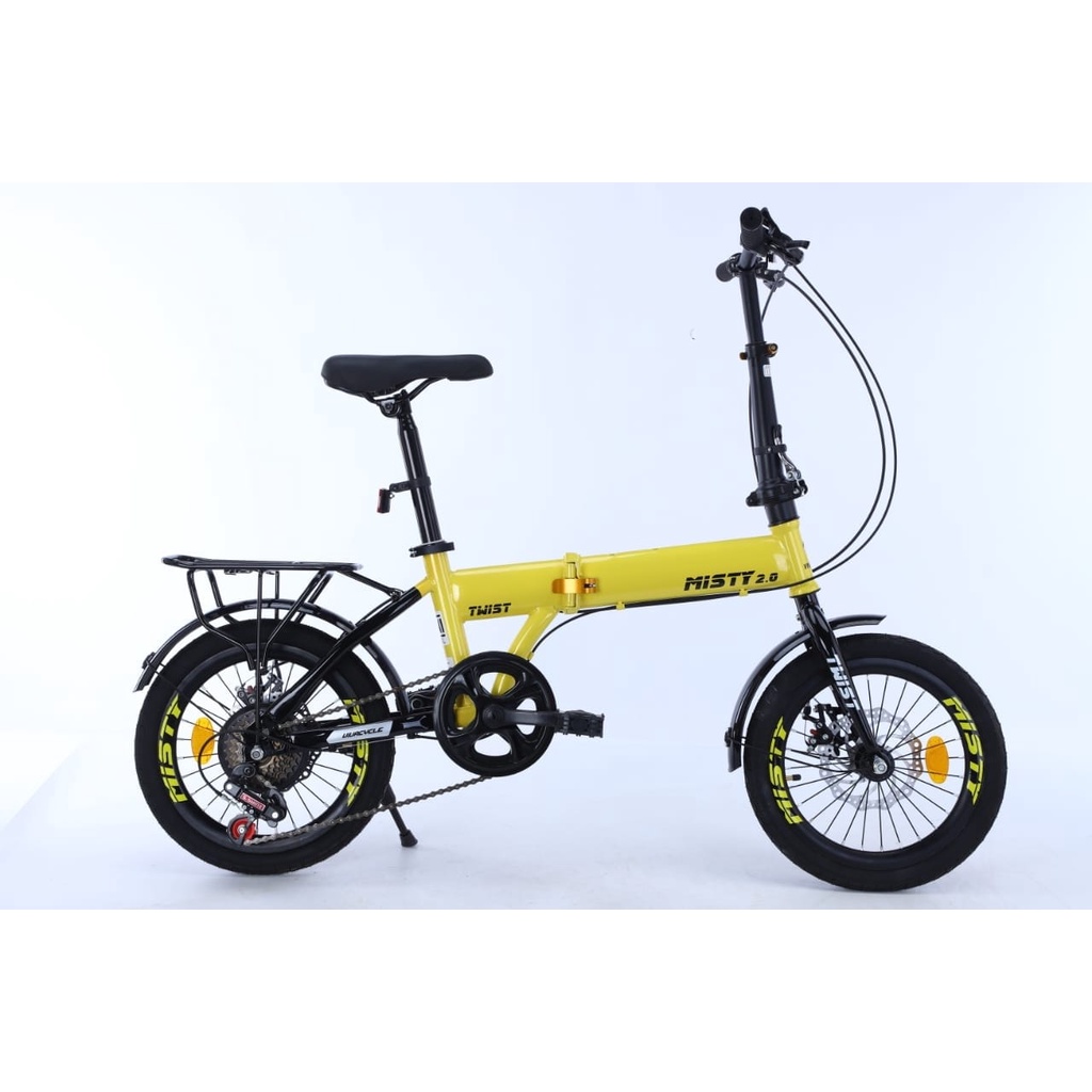 Sepeda Lipat Anak 16 inch Rem Cakram 7 Speed Misty-1