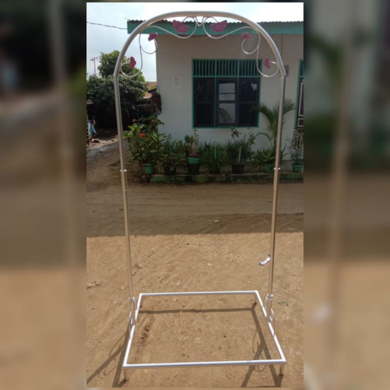 tiang ayunan bayi tanpa roda