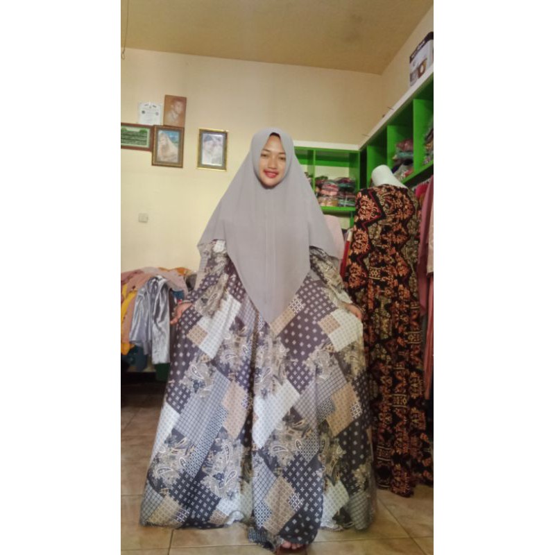 Gamis satin premium