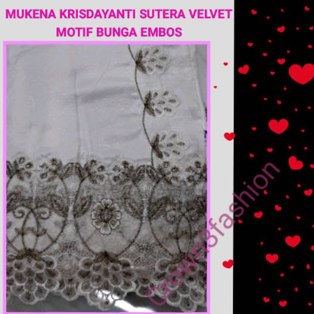 Mukena Sutera Krisdayanti / mukena sutra kd termurah