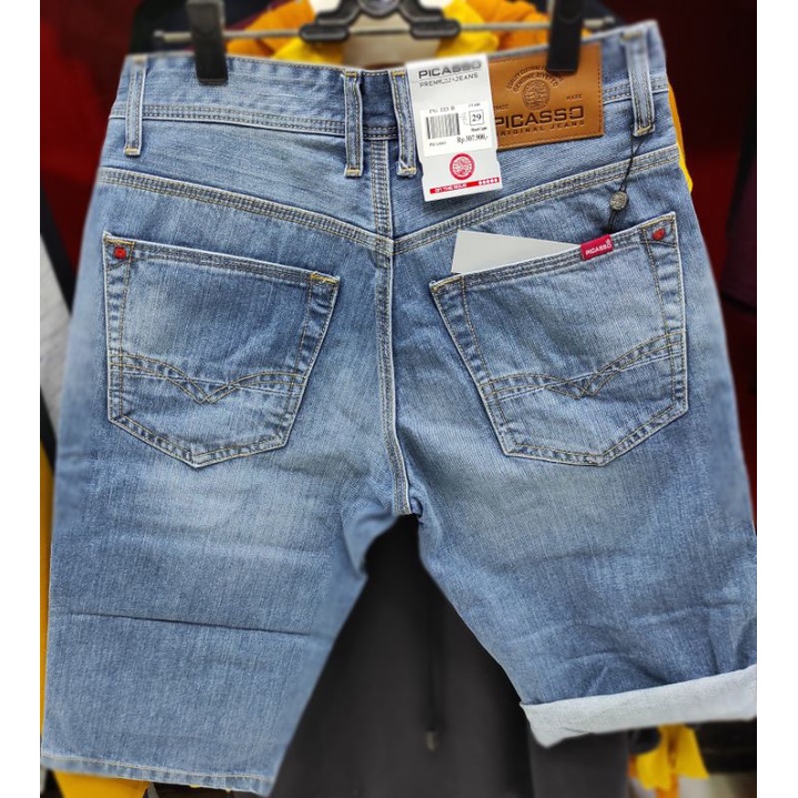 jeans picasso pendek - celana pendek pria - celana original - Picasso