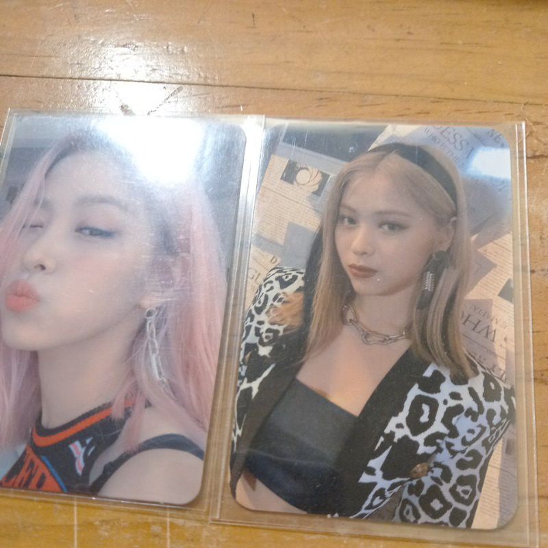ryujin photocard mecima guess who icy pout. BOOKED