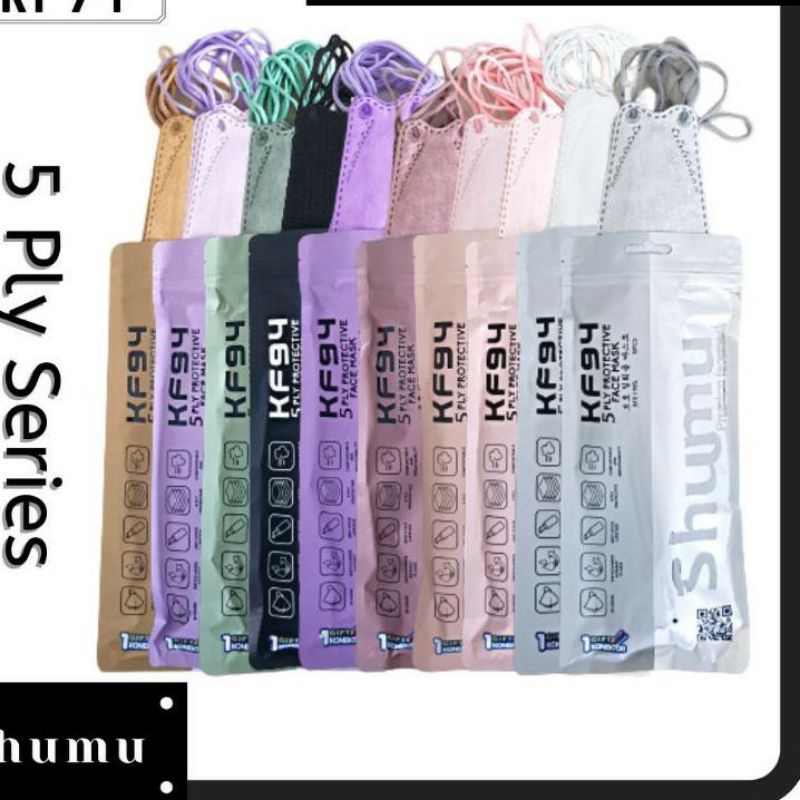 MASKER SHUMU KF94 / MOUSON KF94 / CAREION KF94 KOREA