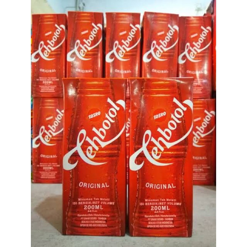 

teh botol Sosro kotak 200 ml