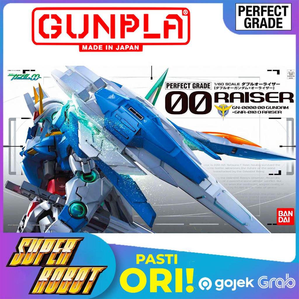 BANDAI PG 1/60 Gundam 00 / OO Raiser - PERFECT GRADE