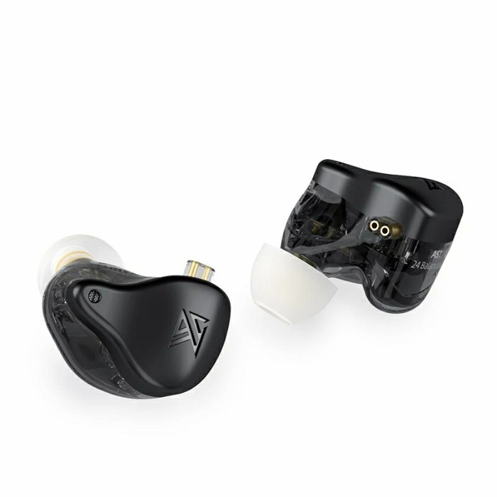 KZ AST with Mic 12BA Units 24 Balanced Armature HIFI In Ear Earphone