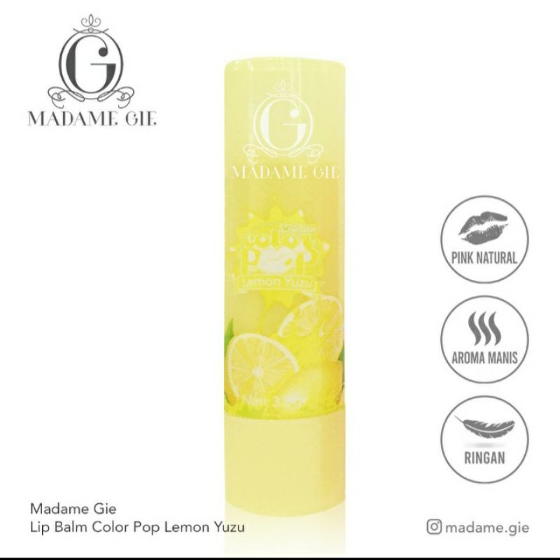 Madame Gie Color Pop Lip Balm Fruity Series