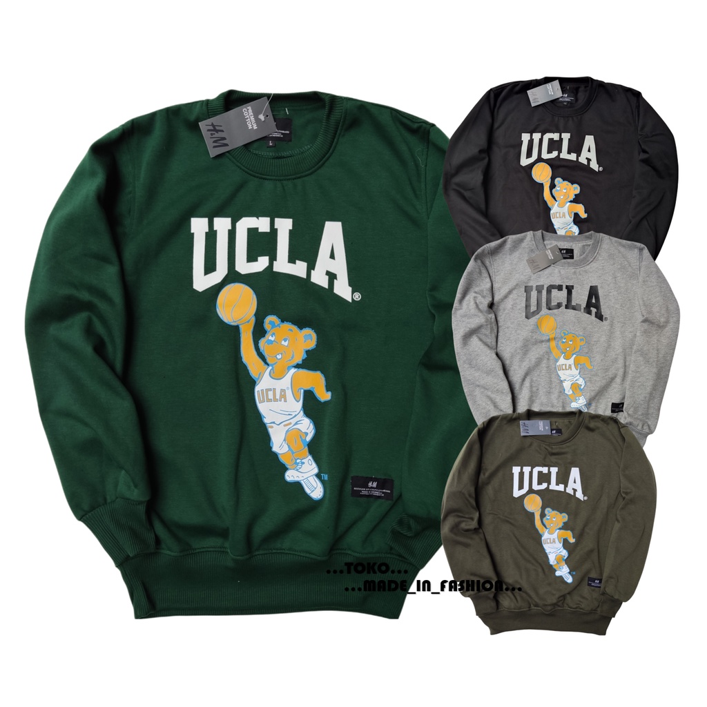 Sweater Crewneck Premum Quality / Crewneck Casual Pria Wanita UCLA