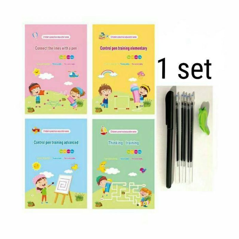 

SANK MAGIC BOOK - Preschool Educational Series