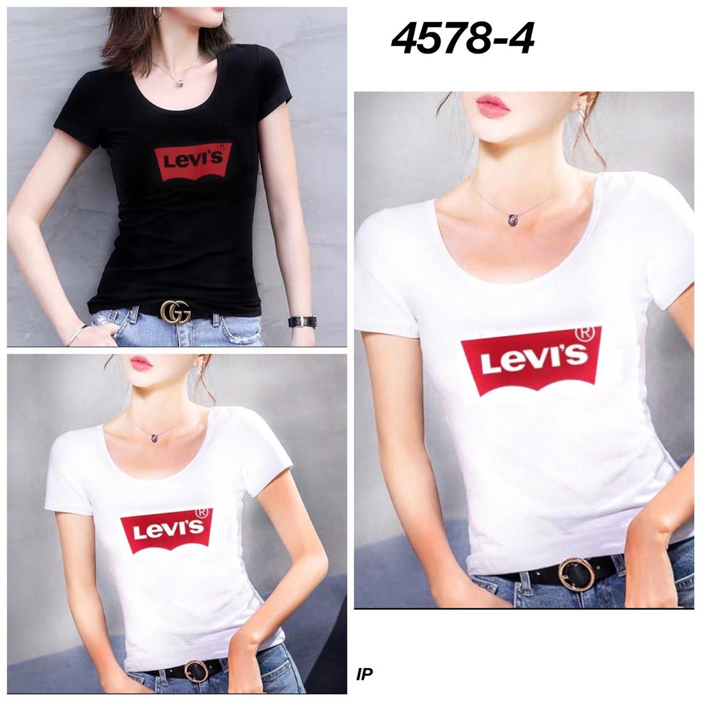 KAOS LEVIS PUTIH IMPORT