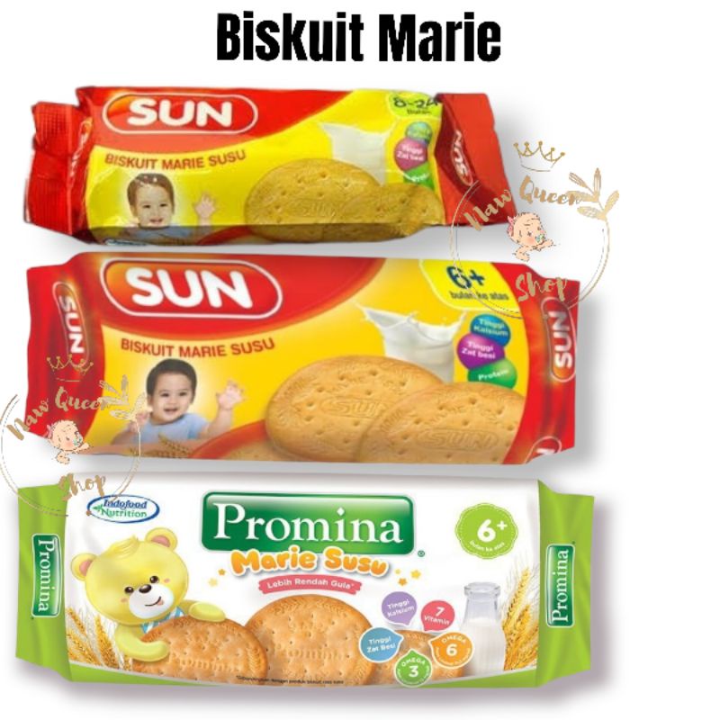 Promina Marie Roll / SUN Marie Roll - Biskuit Bayi cemilan MPASI