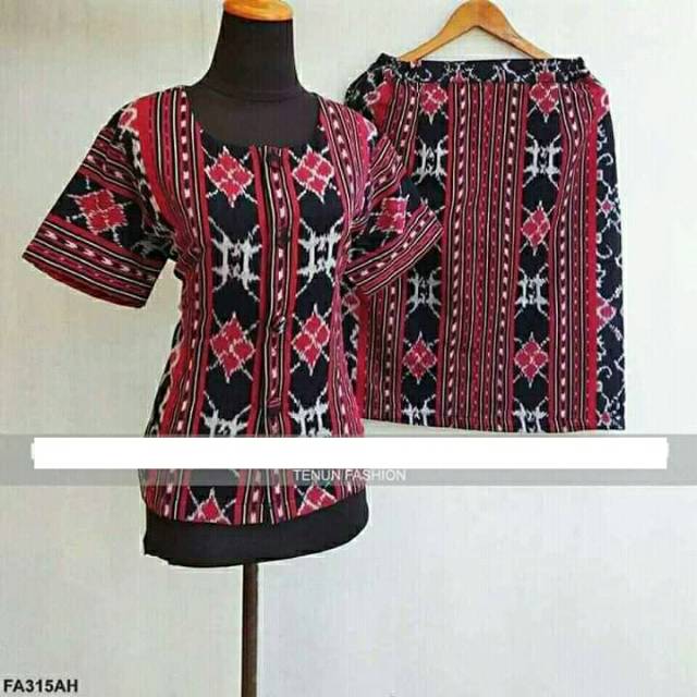 Setelan Tenun Jepara Motif Ntt Shopee Indonesia