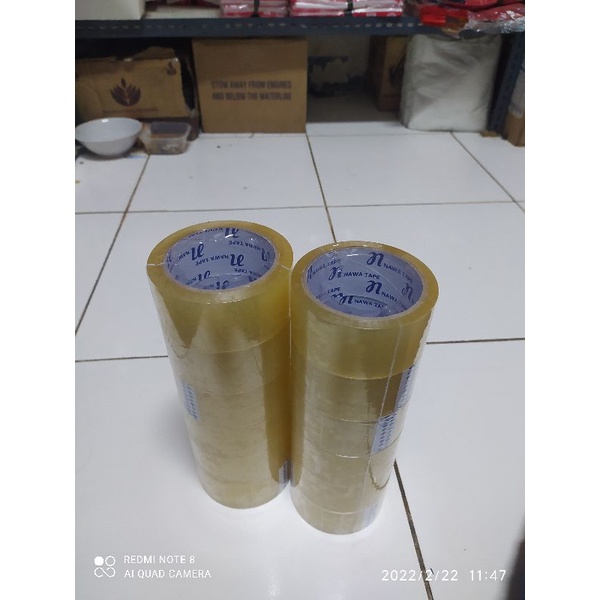 

lakban bening 45m × 90y