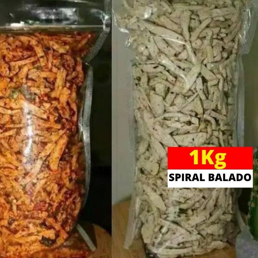 

COD✔️Basreng Stik Bakso Goreng Original Pedas Daun Jeruk 1Kg|KD9
