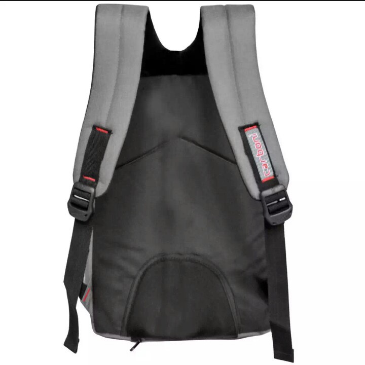 Carboni Tas Ransel Pria Dan Wanita Tas Punggung Backpack Tas Fashion Tas Laptop - Grey