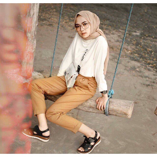 KULOT BAHAN MEISHA KULOT / MIRABELLA PANT AURELIA KULOT LINEN MELVA PANTS