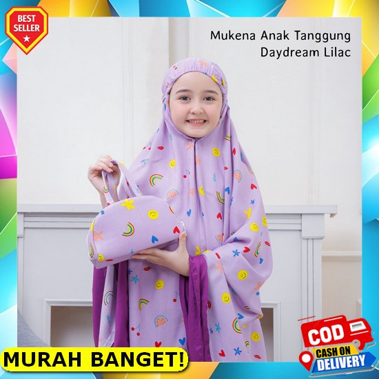 Mukena Anak Original Halus Terlaris Mewah Kotak Pita B3X5 Lucu Royale High Quality Rayon Best Seller