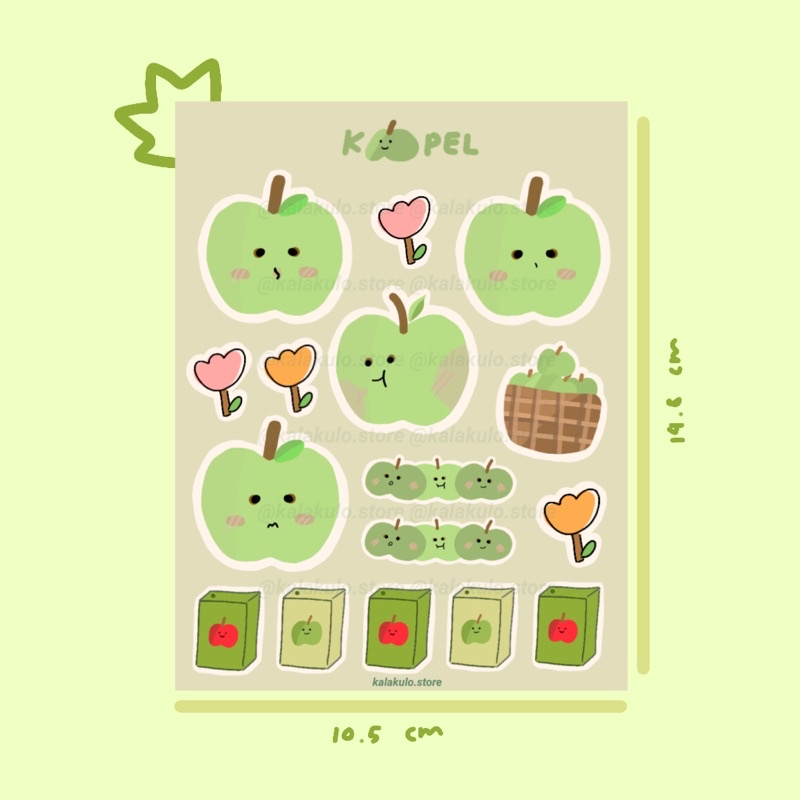 

KAPEL STICKERS BY KALAKULO