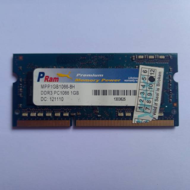 RAM Laptop 1GB DDR3
