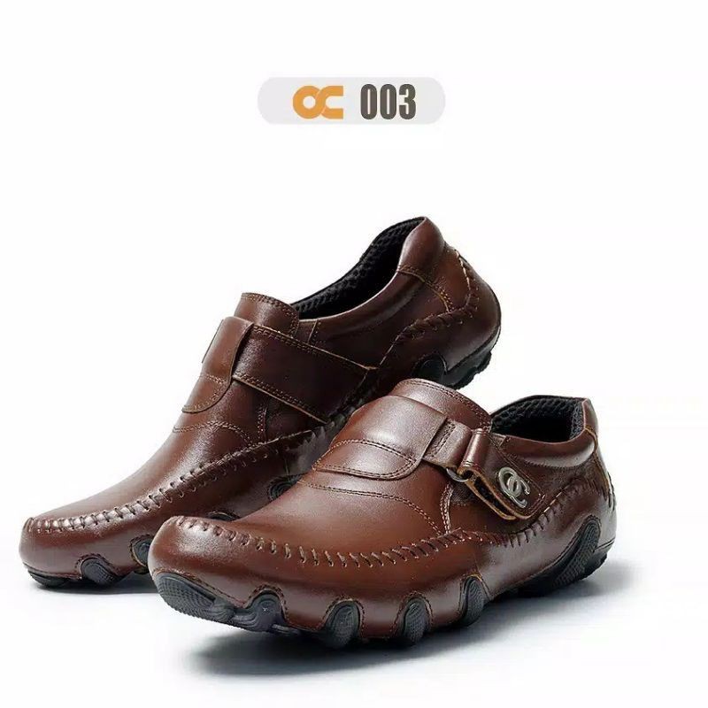 SEPATU KULIT PRIA PREMIUM OC ODON CIBADUYUT SEPATU CASUAL PANTOFEL SLIPON SEPATU KASUAL SEPATU KERJA