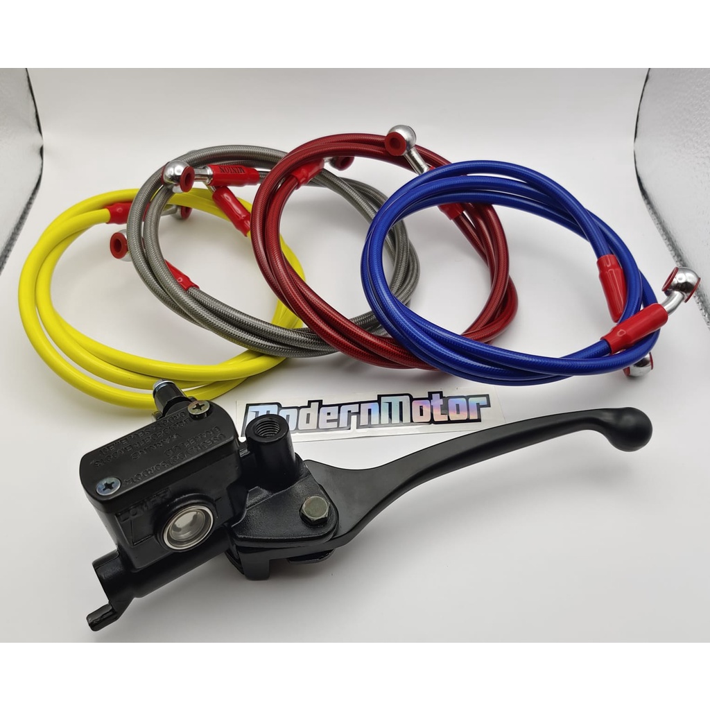 Master Rem Kiri Atas + Selang 130cm N-Max X-Max PCX Aerox Vario 160 Dan ubahan lain nya