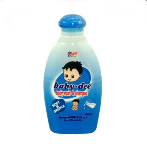 Baby Dee 2in1 Bodywash &amp; Shampoo Botol 50 ml / 100 ml / 200ml