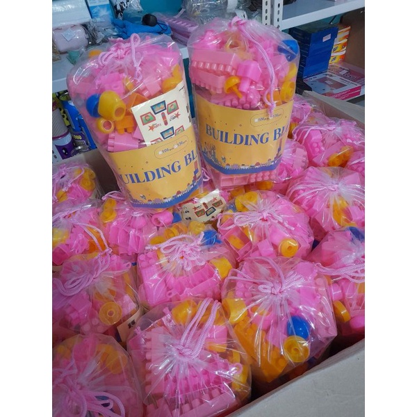 Mainan block Lego BLOCKS Lego isi 136 pcs ukuran besar / mainan edukasi anak