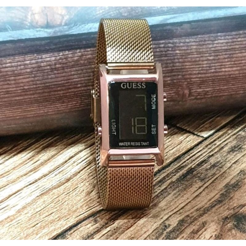 Jam Tangan Kasual Jam Rantai Pasir Terlaris Jam Fashion Pria Wanita Anti Air